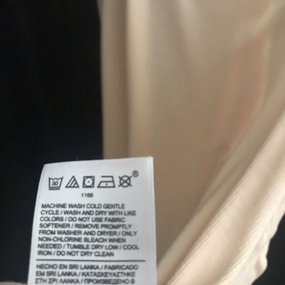 Athleta With Ease Ribbed Racerback Tank Top Large Light‎ Peach Orange Ribbed - Picture 5 of 11